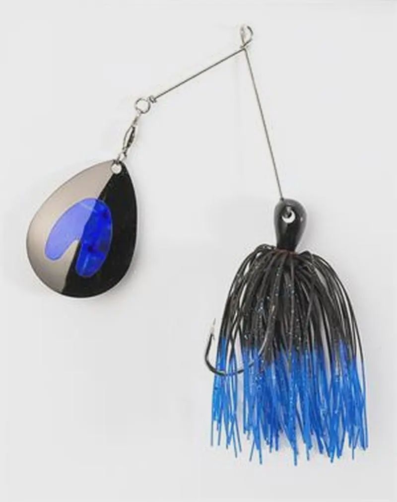 Jewel Baits Jolt Single Spin Spinnerbait Skirted