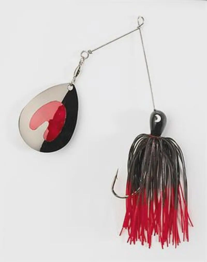 Jewel Baits Jolt Single Spin Spinnerbait Skirted