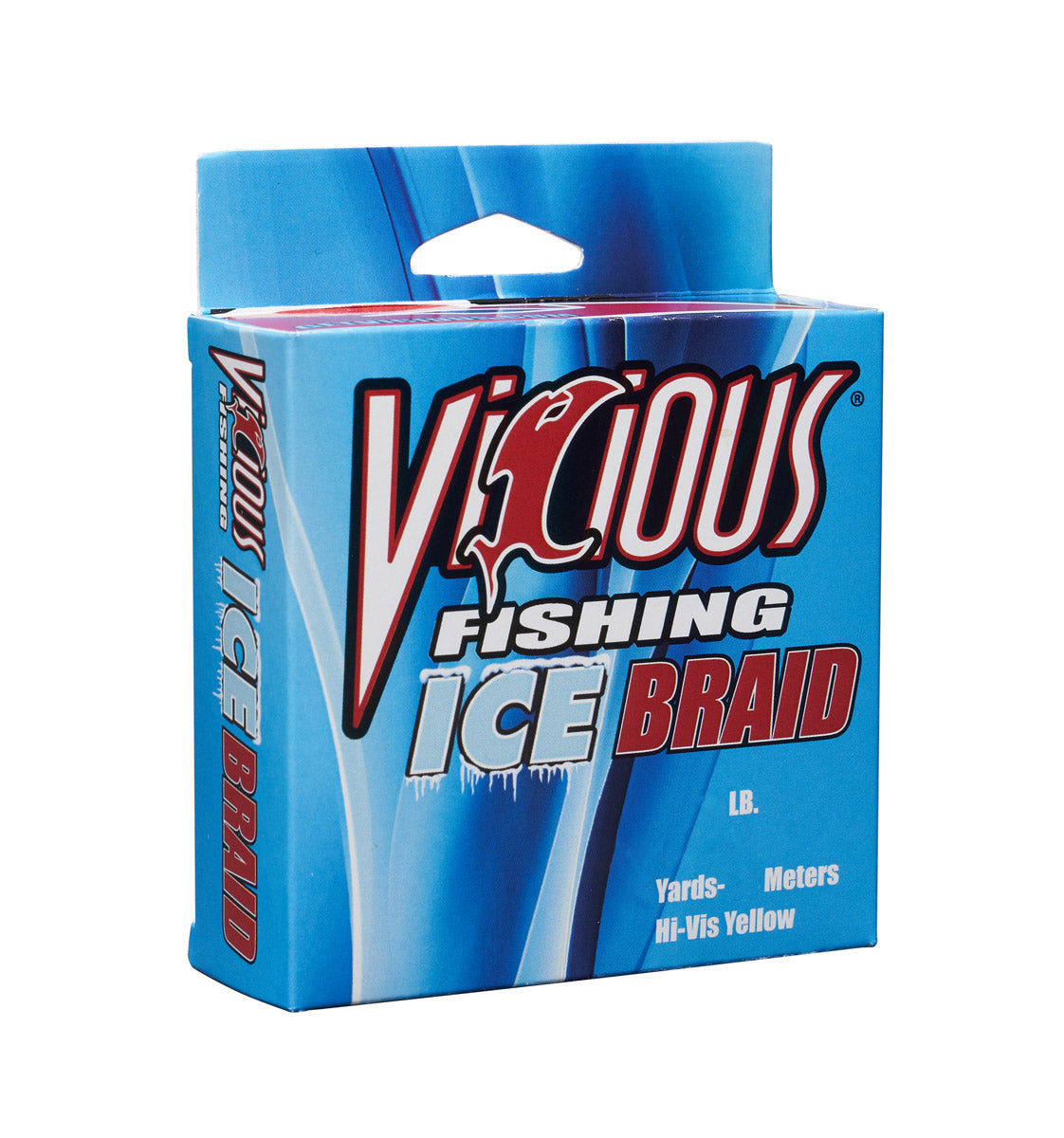 Vicious Ice Hi-Vis Yellow Braid - 10 Lb Test