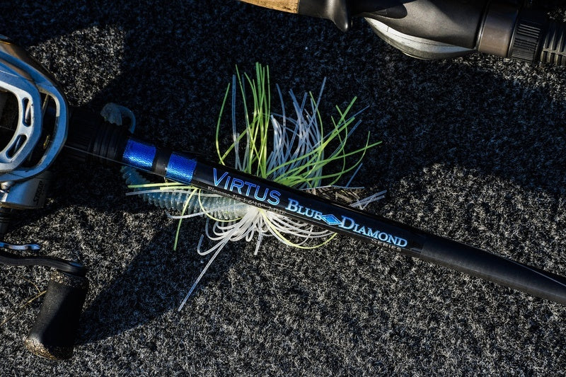 blue diamond fishing pole Virtus Blue Diamond Series Rod – Extreme Outdoors