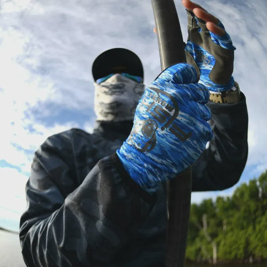 Fish Monkey  Half Finger Guide Glove