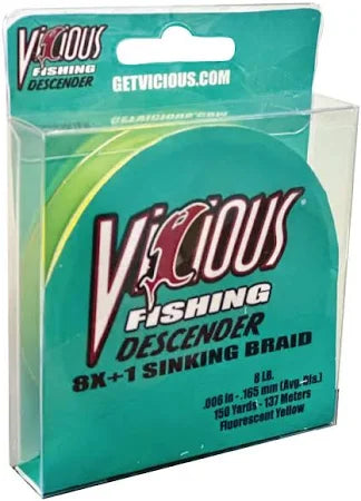 Vicious Fishing Descender Sinking Braided Line – Extreme Outdoors